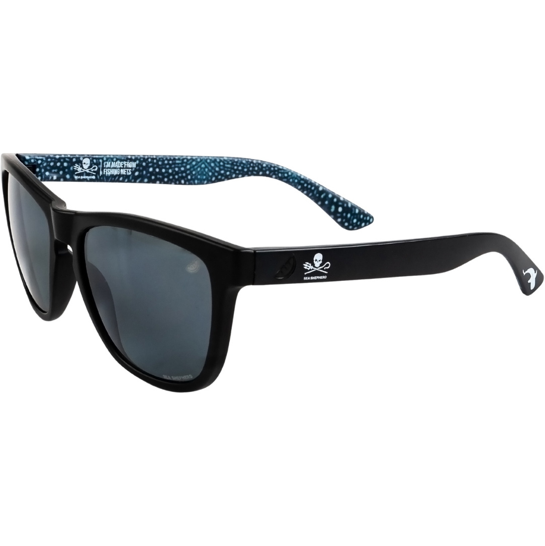 2026 Melon X Sea Shepherd Layback Polarised Sunglasses 2602020105 - Whale Shark / Smoke